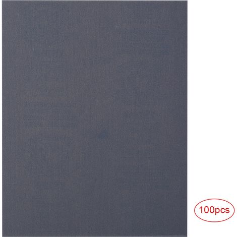 100 Stück Schleifpapier, Wasserfest, Zubehörmaterial