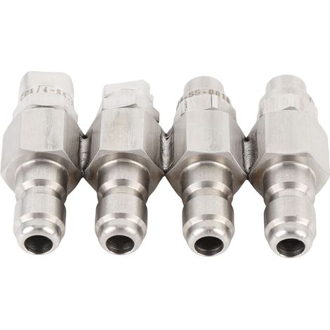 4-wege-hochdruckreinigerdüse, 1/4-zoll-schnellanschluss, 4 Gpm Durchflussrate, Für J-schlauch, Schonendes Waschsystem