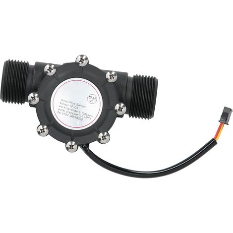 Durchflusssensor, Wasserdurchflussmesser, Hall-sensor, G1-außengewinde, Schwimmbad, Dc 524 V Yfg1