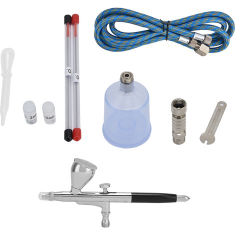 G1/8 Airbrush-set, Spritzpistole Mit Farbtopfdüsen, Nadel Für Handmalerei, Heimdekoration