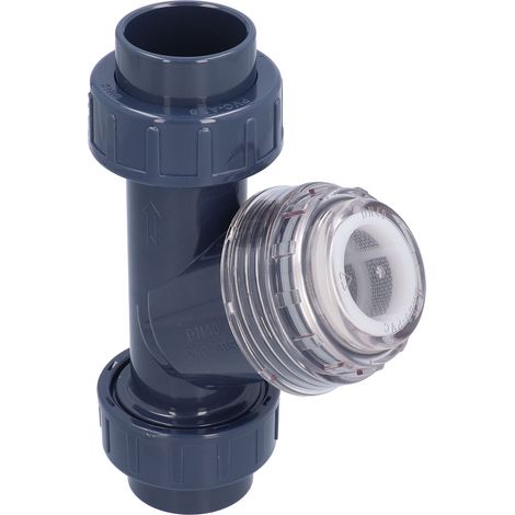 Y-filter, 40-mm-pvc-rohr, Geringer Widerstand, Hohe Durchflussgeschwindigkeit, Filter Für Die Wasseraufbereitung In Der Chemischen Industrie