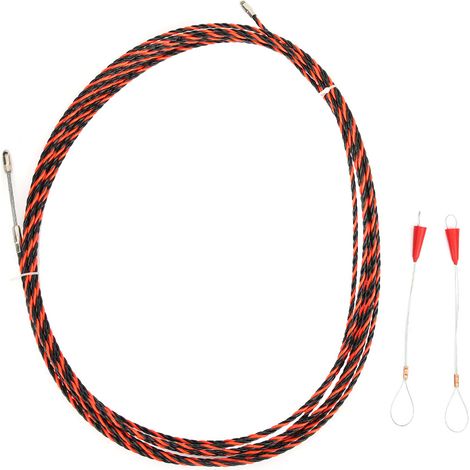 Kabeleinfädler, Einfädelgerät Für Elektriker Mit 2 Kabelklemmen, 25 M