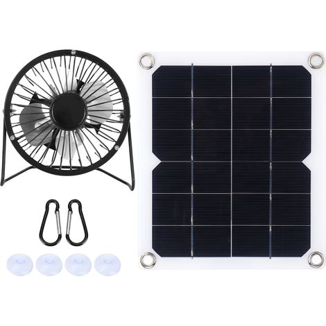 10-w-solarpanel Mit Photovoltaik-lüfter Für Hundehütte