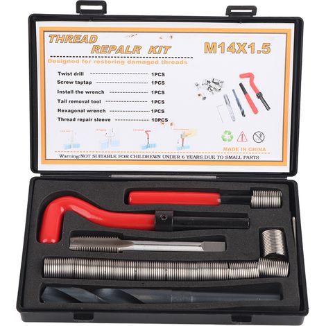 15-teiliges Reparatur-zubehörset M14x1,5 Für Damen