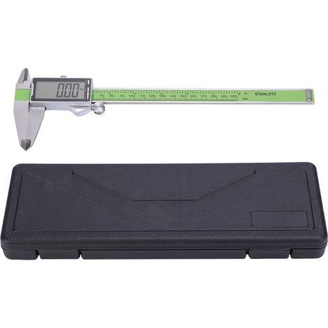 Präzisions-digitalmessschieber Aus Edelstahl, Hochfestes Elektronisches Lineal, 200-mm-messlehre