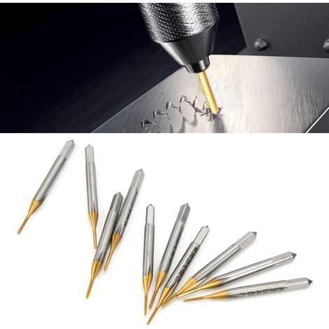 Hss-bohrer, M0,9 X 0,225 Gewindebohrer, Für Fahrradreparaturen Und Maschinenbau, Japanischer Standard, 10 Stück