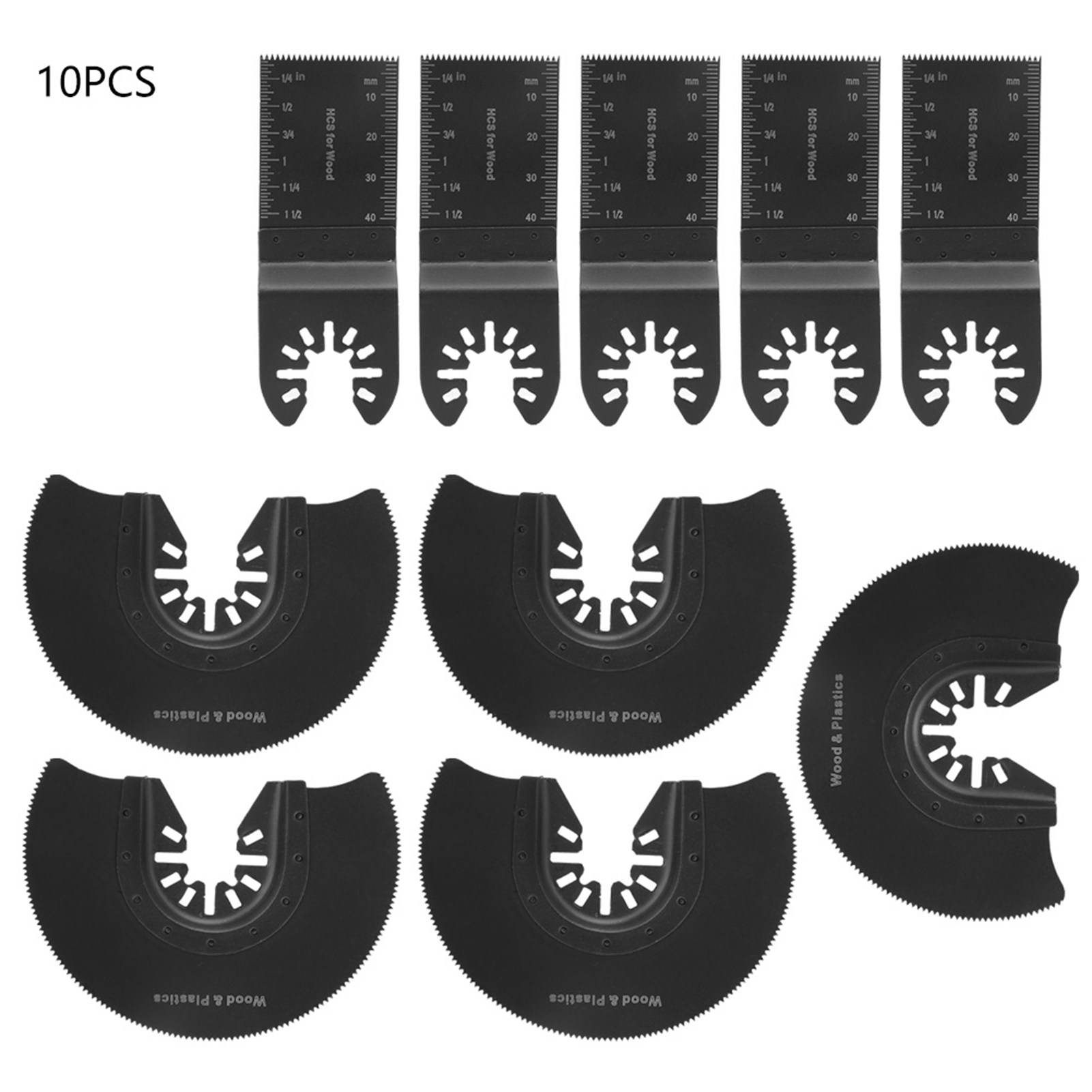 10-teiliges Multifunktions-oszillationssägeblatt-set Für Elektrowerkzeuge