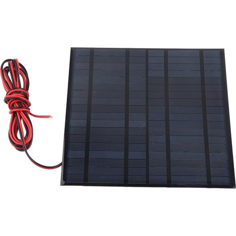 Epoxidharz-solarmodul, Polysilizium, 18 V Dc, 4,5 W, Werkzeugset Mit 2 M Rotem Und Schwarzem Kabel