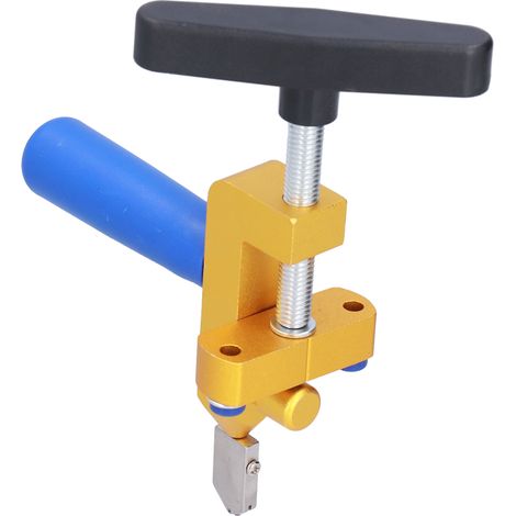 Manueller Glasfliesenschneider, Handgeführtes Spiegelschneidwerkzeug Aus Aluminiumlegierung Für Heimwerkerprojekte
