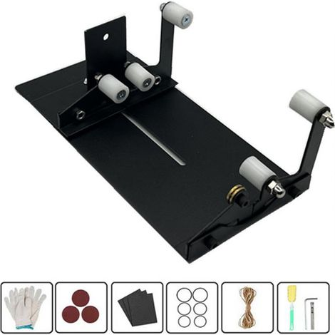 Glasflaschenschneidemaschine, Schnelles Und Präzises Schneidwerkzeug-set, Aus Edelstahl Und Schwarzem Metall