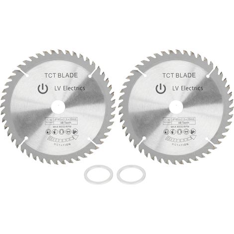 X 15 Cm (6 Zoll) Hartmetall-kreissägeblätter Für Holz, 48 Zähne