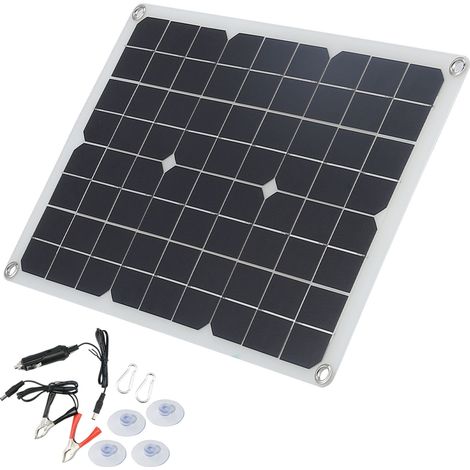 20w 18v Usb-solarpanel, Tragbares Ladegerät, Solarpanel Für Auto, Boot, Yacht