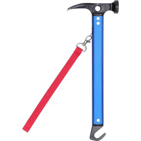 Zeltpflockzieher, Nagelhammer, Griff Aus Aluminiumlegierung, Multifunktional Für Outdoor-camping