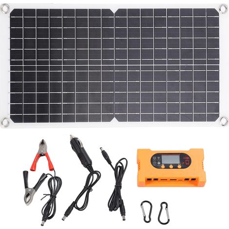 17w, 100a, Ip65 Wasserdichtes Solarpanel-set, 18v Tragbares Ladegerät Für Rc-autos, Bootsschuppen