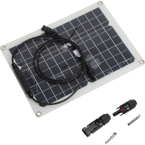 15w 18v Monokristallines Tragbares Solarzellen-panel-set Für Auto, Boot