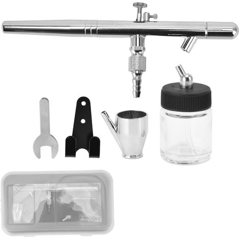 Airbrush-set Aus Edelstahl, Hochpräziser, Tragbarer Mehrzweck-make-up-pinselstift Für Anfänger Und Erfahrene Künstler