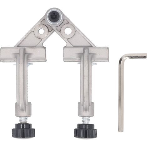 Doppelgriff-klemme Aus Aluminium-druckguss, 10-180° Schnellspann-winkelkeil Für Die Holzbearbeitung