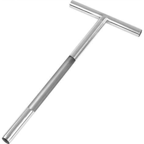 Tragbarer Bodenprobennehmer Mit T-griff, Handliches Probenahmegerät Aus Edelstahl Für Die Gartenpflege