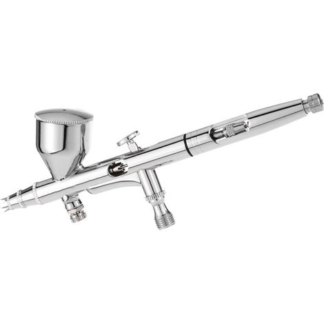 Kkmoon Schwerkraft-airbrush-set Für Bastelmalerei, Hobby-modellbau, 0,2/0,3/0,5 Mm 9cc Nagelkunst-airbrush
