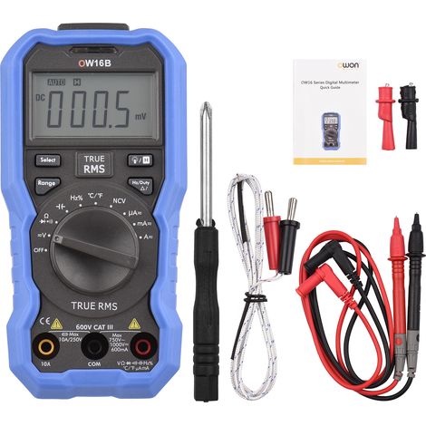 Ow16b Trms 5999 Count Bluetooth-multimeter (batterie Nicht Enthalten)