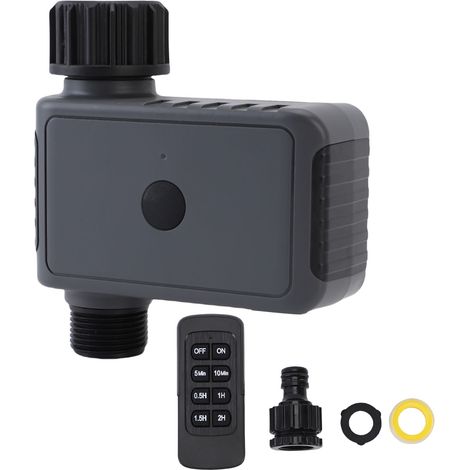 Bewässerungsuhr Mit Fernbedienung, Wasserdicht (ip55), 6 Timer, Automatische Bewässerungssteuerung Für Garten, Hof Und Rasen