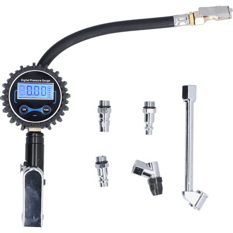 300-psi-reifenfüller Mit Lcd-digitalanzeige, 4 Stück, Für Auto, Transporter, Motorrad Und Dirtbike