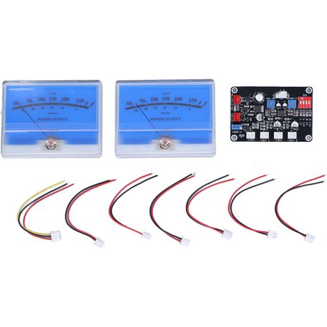 Vu-meter – Einstellbares Abs, Hintergrundbeleuchtet, Einfach Zu Bedienen, Weit Verbreitet Mit Treiberplatinen, Für Diy, Heim, Auto Und Audioumbau.