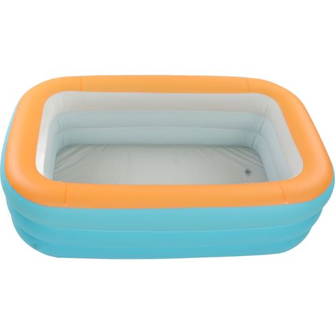Faltbares, Aufblasbares Kinderbecken, 3-lagig, Faltbares Schwimmbecken Für Den Außenbereich, 1,5 M / 5 Fuß