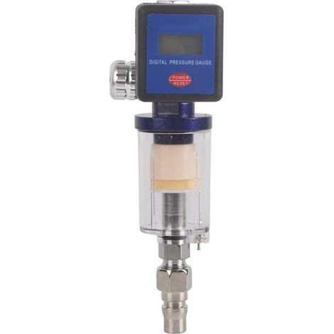Digitaler Luftregler, Druckanzeige, Mf08 Mf01 Wasserabscheiderfilter Mit 1/4-zoll-gewindeanschluss
