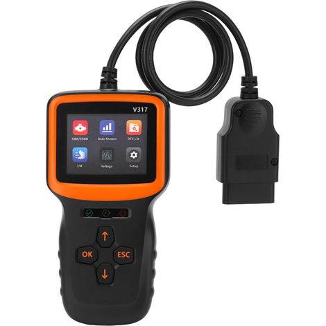 V317 V1.5 Obd2 Dc9-16v Scanner, Abs-bildschirm, Fehlercodeleser, Fahrzeuganalysegerät
