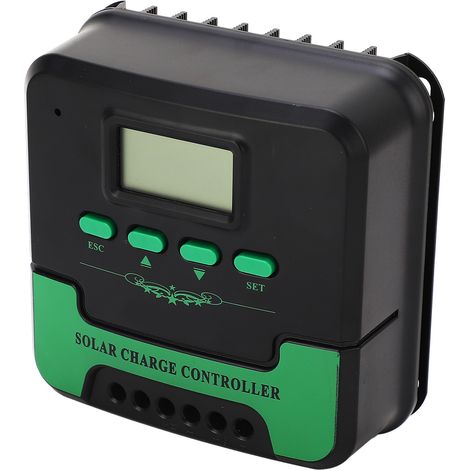 Mppt-solarladeregler, 12 V/24 V Adaptiv, 5 V/3 A Lcd-panel-regler, 20 A Usb-ausgang
