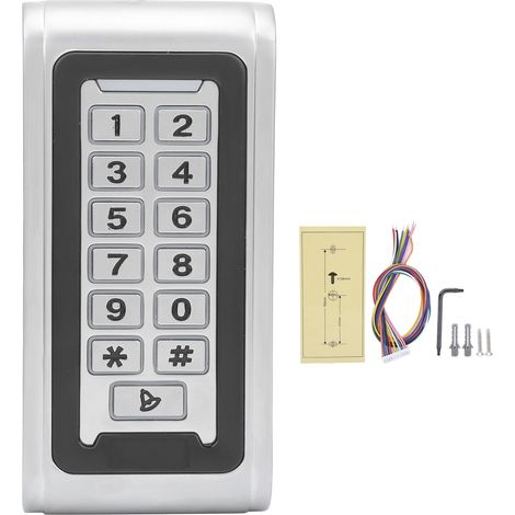 125-khz-rfid-tastatur Mit Hintergrundbeleuchtung Für Die Zutrittskontrolle, Passwort, Ausweis, Wiegand-26-unterstützung