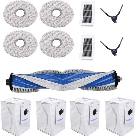 Zubehör Für Den X5 Omni Pro Saugroboter: Hauptbürste, Waschbarer Seitenfilter, Set Staubbeutel Für Den Wischmopp