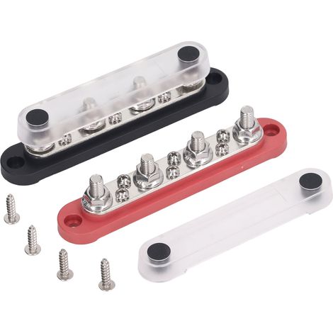 150-a-10-fach-sammelschiene Mit Staubschutzkappe, 6 X M8-schraubklemmen Für 12-v-48-v-schiffs- Und Auto-solarsysteme