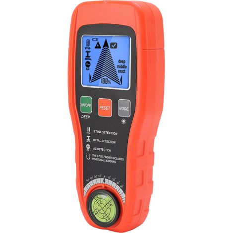 Tragbarer Holzmetalldetektor Mit Lcd-display, Wandscanner, Balkensucher Für Drahtständer