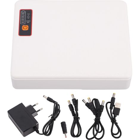 Unterbrechungsfreie Stromversorgung, 15600-mah-akku, Mini-usv-backup Für Modem/router, Usb-typ-c-dc-ausgang, Eu-stecker