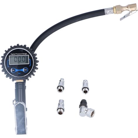 200psi 14bar Reifenfüller Mit Lcd-anzeige Und Led-licht Für Auto, Transporter, Motorrad, Dirtbike