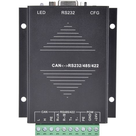 Industrielle Serielle Schnittstelle Rs232/rs485/rs422 Zu Can, Transparente Übertragung Dc 9-36v