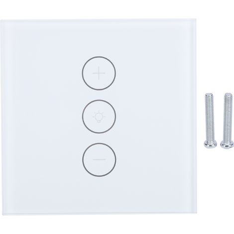 Intelligenter Wlan-dimmerschalter Mit Sprachsteuerung, Fernsteuerung Per Smartphone/app Und Synchronisierung Für Das Smart Home