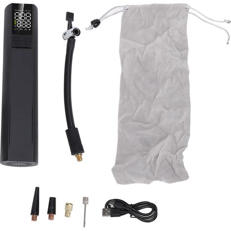Tragbare Luftpumpe (4000 Mah, 150 Psi), 5 Modi, Autoreifenfüller Mit Led-licht, Für Motorrad, Schwimmring