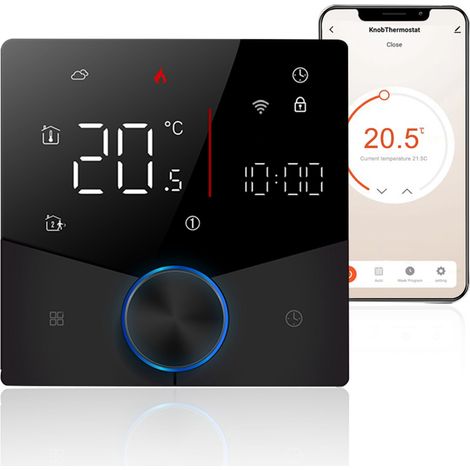Intelligentes Heimthermostat, Wlan-thermostate Kompatibel Mit Alexa Und Google Assistant.