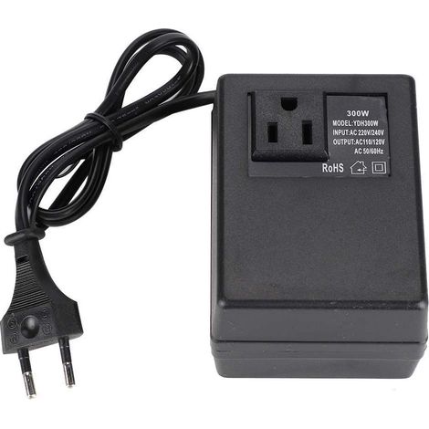 300w Wechselstrom 220v Auf 110v Spannungswandler-adapter (eu-stecker)