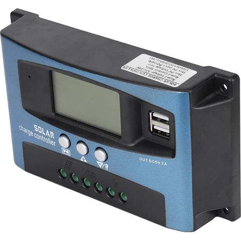 Mppt 40/50/60/100a Solarladeregler, Intelligenter Batterieregler, 12v 24v Usb-solarpanel-laderegler Mit Lcd-bildschirm (60a)