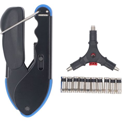 Crimpzange Für Koaxialkabel – Crimpzange Für Koaxialkabel Und Rg6-koaxialkabel-crimpzange, Geeignet Für Rg6-, Rg59-kabel Und F-stecker