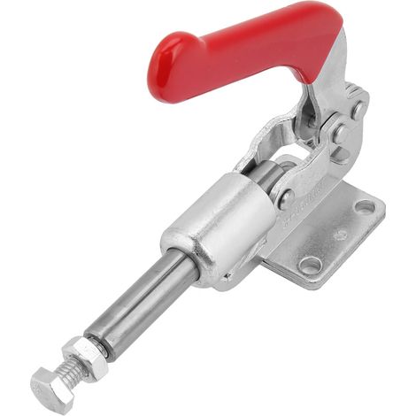 Schnellspann-kniehebelklemme Aus Verzinktem Eisen, Halteriegel, Handwerkzeug Mit Druck-zug-funktion (gh-6010)