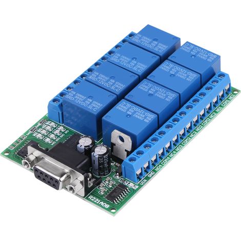 Rs-232-relais, Sicher In Der Anwendung, Smart-home-relais, 12-v-gleichstromversorgung