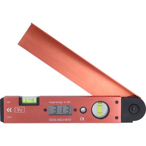 Lcd-digital-winkelmesser, Tragbarer Winkelmesser Mit Wasserwaage Für Schreiner/elektriker