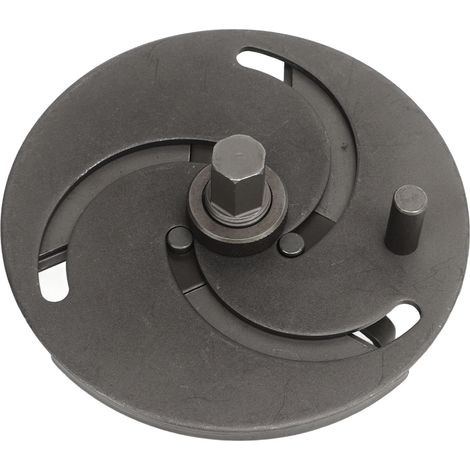 Kraftstoffpumpendeckelschlüssel Aus Kohlenstoffstahl, 3 Verstellbare Backen Von 89 Bis 170 Mm, Werkzeug Zum Entfernen Des Tankdeckels