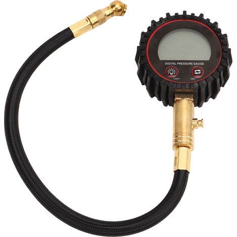 Digitales Reifendruckmessgerät, 0-200 Psi, 4 Einheiten, Genau, Leicht Ablesbar, Für Autos, Motorräder, Suvs Und Fahrräder.