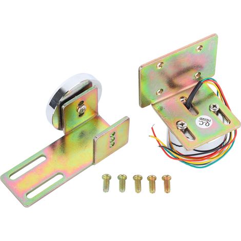 Elektromagnetisches 12-v-türschloss, 60 Kg Haltekraft, Kleines Elektromagnetisches Türschloss Für Automatische Türen